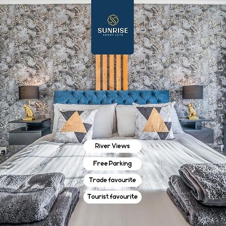 Presidential Apartment, Family Home, Luxury Bedrooms, 2 Rooms, 1 King Bed, 2 Single Beds, Free Wifi, Free Parking, Tourists, Business Travelers, Relocation, Beautiful River Views, - Long Stays, Invoice And Reduced Price Are Only Via Sunrise Short Let ダンディー エクステリア 写真