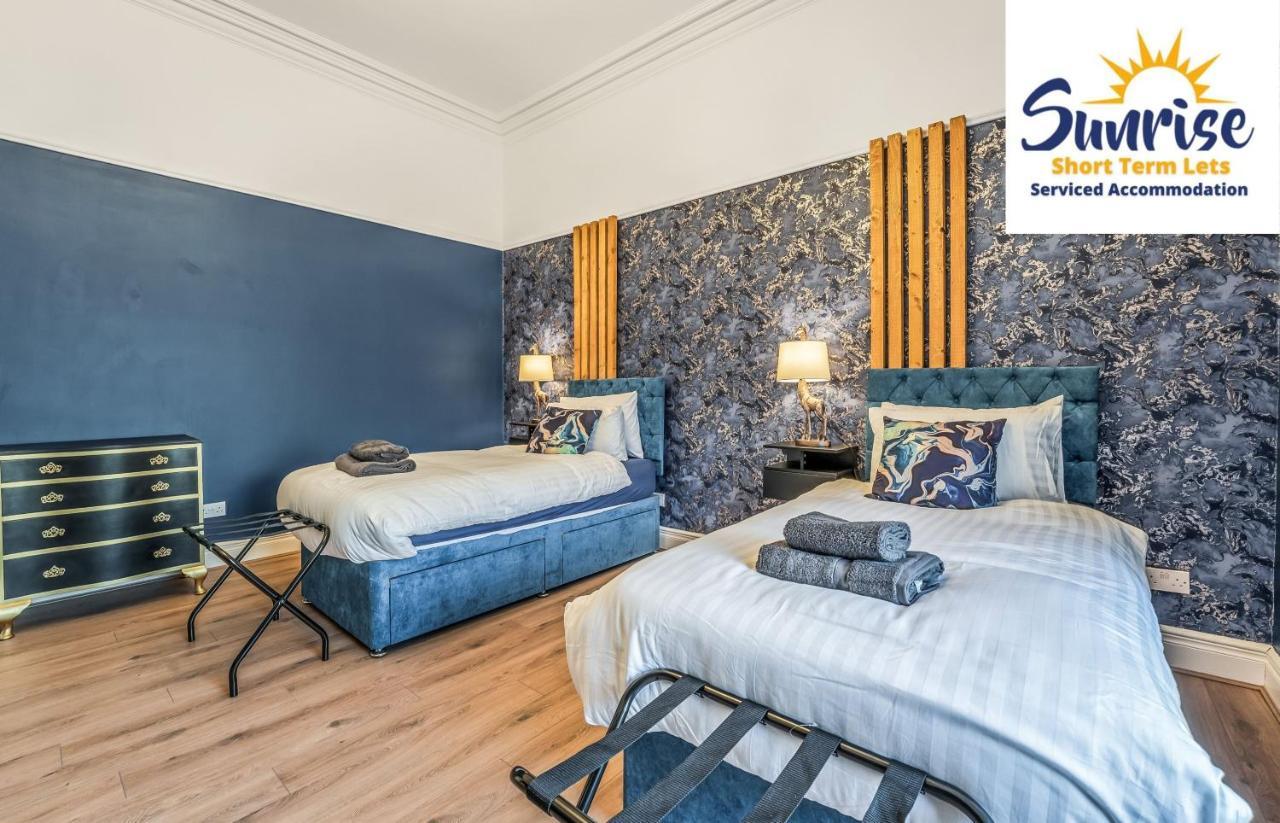 Presidential Apartment, Family Home, Luxury Bedrooms, 2 Rooms, 1 King Bed, 2 Single Beds, Free Wifi, Free Parking, Tourists, Business Travelers, Relocation, Beautiful River Views, - Long Stays, Invoice And Reduced Price Are Only Via Sunrise Short Let ダンディー エクステリア 写真