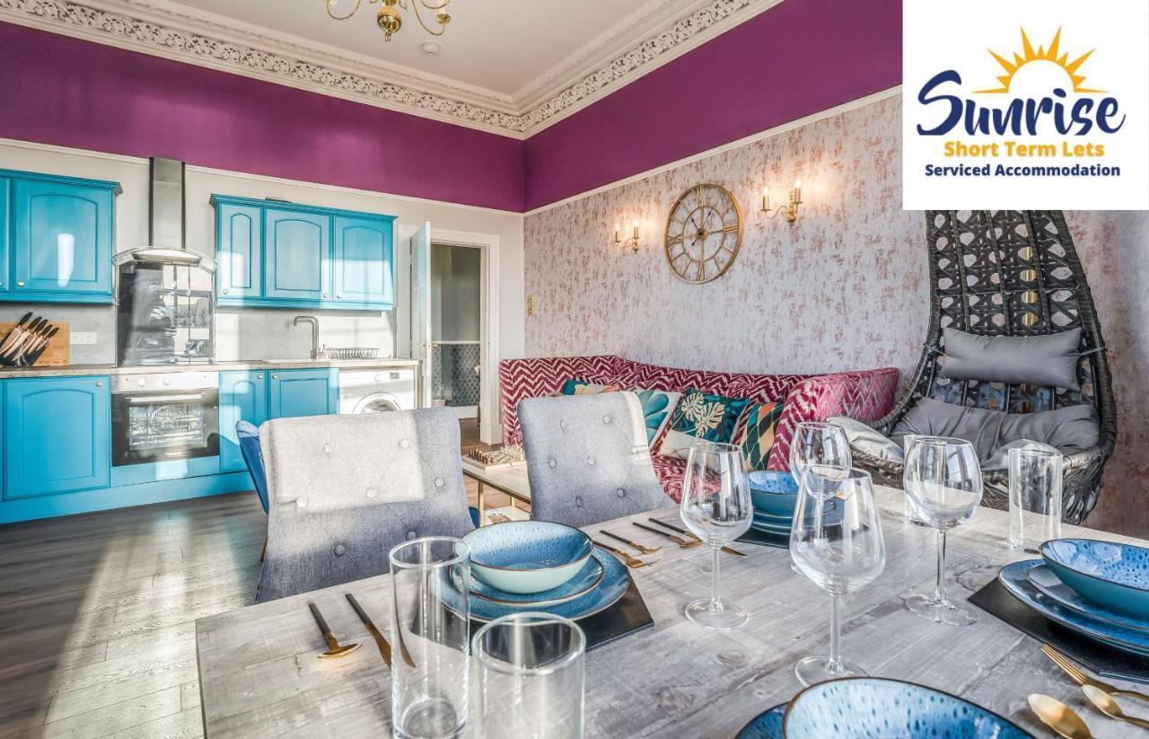 Presidential Apartment, Family Home, Luxury Bedrooms, 2 Rooms, 1 King Bed, 2 Single Beds, Free Wifi, Free Parking, Tourists, Business Travelers, Relocation, Beautiful River Views, - Long Stays, Invoice And Reduced Price Are Only Via Sunrise Short Let ダンディー エクステリア 写真