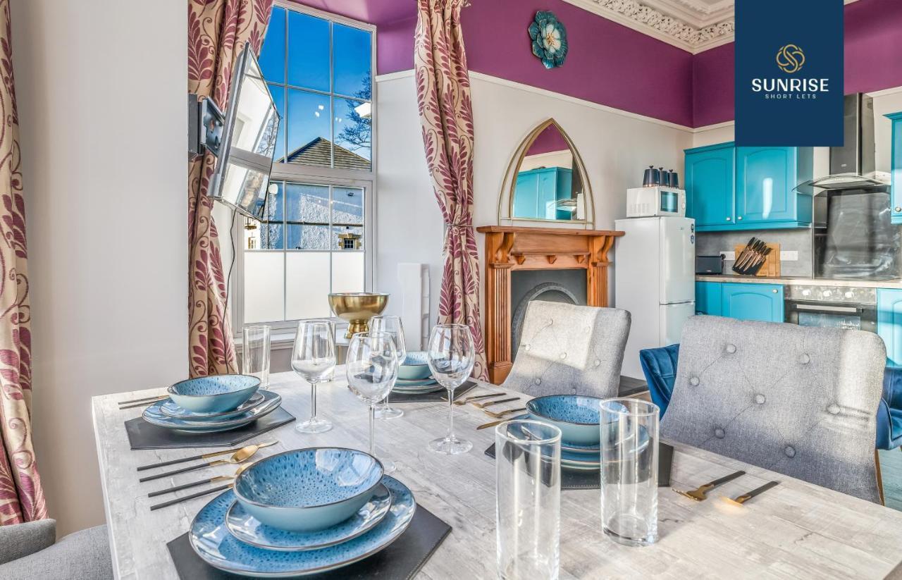 Presidential Apartment, Family Home, Luxury Bedrooms, 2 Rooms, 1 King Bed, 2 Single Beds, Free Wifi, Free Parking, Tourists, Business Travelers, Relocation, Beautiful River Views, - Long Stays, Invoice And Reduced Price Are Only Via Sunrise Short Let ダンディー エクステリア 写真
