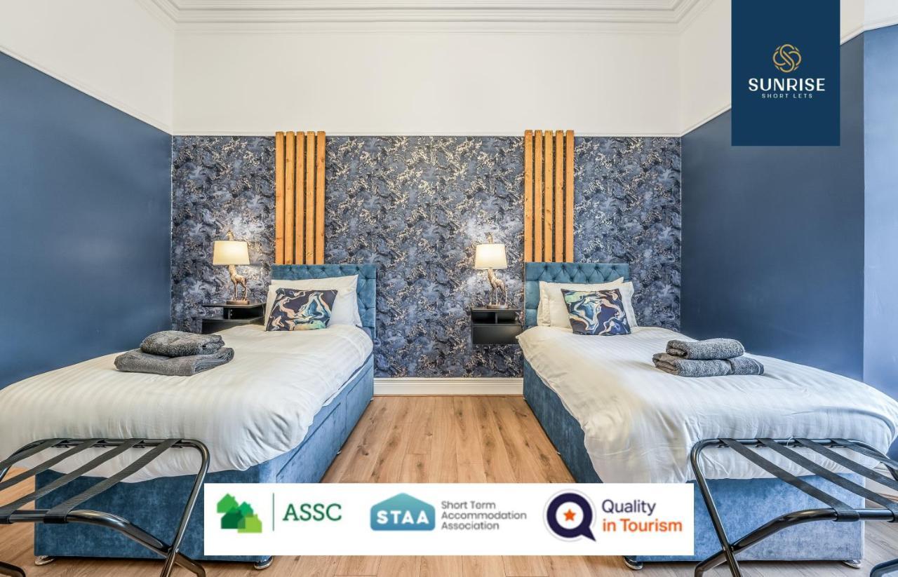 Presidential Apartment, Family Home, Luxury Bedrooms, 2 Rooms, 1 King Bed, 2 Single Beds, Free Wifi, Free Parking, Tourists, Business Travelers, Relocation, Beautiful River Views, - Long Stays, Invoice And Reduced Price Are Only Via Sunrise Short Let ダンディー エクステリア 写真